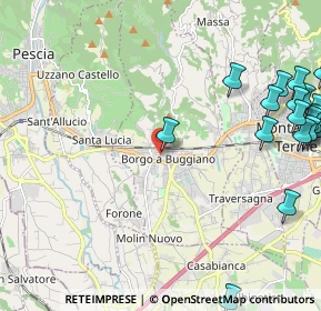 Mappa Corso Indipendenza, 51011 Buggiano PT, Italia (3.293)