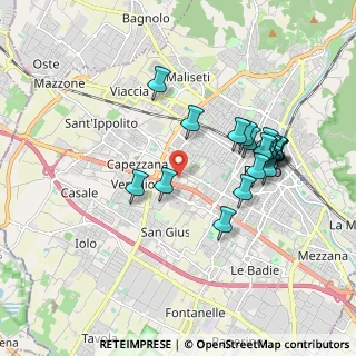 Mappa Via Lodi, 59100 Prato PO, Italia (1.841)