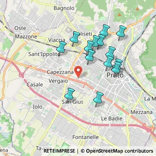 Mappa Via Lodi, 59100 Prato PO, Italia (1.86071)