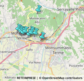 Mappa P.za XX Settembre, 51018 Pieve a Nievole PT, Italia (1.61727)