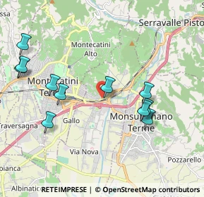 Mappa P.za XX Settembre, 51018 Pieve a Nievole PT, Italia (2.19455)