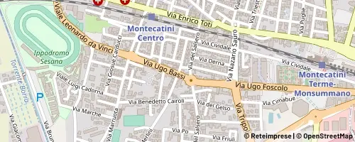 Mappa Montecatini Terme