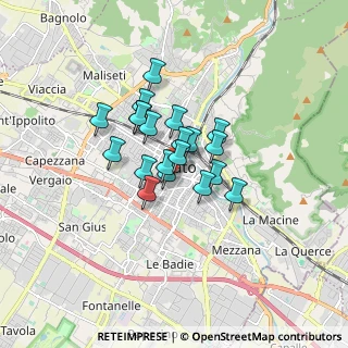 Mappa Via S. Trinita', 59100 Prato PO, Italia (1.0985)