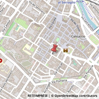 Mappa Via San Iacopo, 21, 59100 Prato, Prato (Toscana)