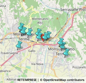 Mappa Corso Giacomo Matteotti, 51018 Pieve A Nievole PT, Italia (1.48833)