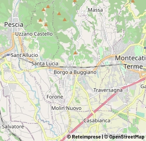 Mappa 51011 Buggiano PT, Italia (2.834)