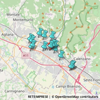 Mappa Via Dante, 59100 Prato PO, Italia (2.62875)