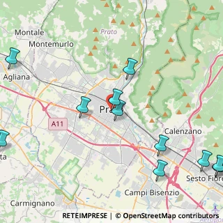 Mappa Via Dante, 59100 Prato PO, Italia (5.84364)