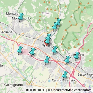 Mappa Via Dante, 59100 Prato PO, Italia (4.0075)