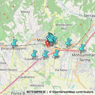 Mappa Via Ugo Bassi, 51016 Montecatini Terme PT, Italia (1.25667)