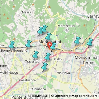 Mappa Via Ugo Bassi, 51016 Montecatini Terme PT, Italia (1.84364)