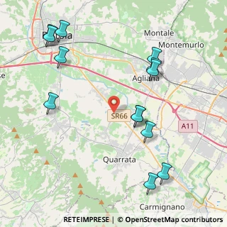 Mappa Via del Cantone, 51039 Barba PT, Italia (5.00385)
