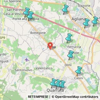 Mappa Via del Cantone, 51039 Barba PT, Italia (3.21273)