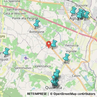 Mappa Via del Cantone, 51039 Barba PT, Italia (3.175)