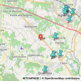 Mappa Via del Cantone, 51039 Barba PT, Italia (3.26)