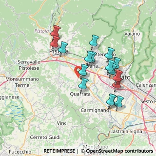 Mappa Via del Cantone, 51039 Barba PT, Italia (7.09471)