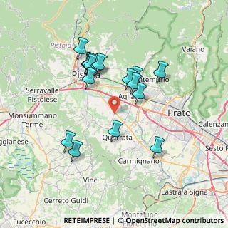 Mappa Via del Cantone, 51039 Barba PT, Italia (6.84111)
