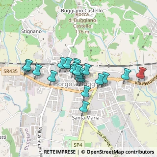 Mappa Via Martiri del 16 marzo, 51011 Buggiano PT, Italia (0.3345)