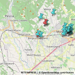 Mappa Via Martiri del 16 marzo, 51011 Buggiano PT, Italia (2.853)