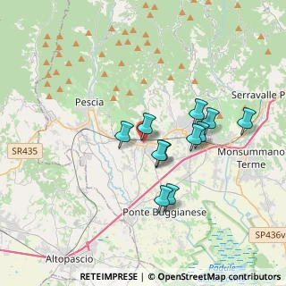 Mappa Via Martiri del 16 marzo, 51011 Buggiano PT, Italia (3.04818)
