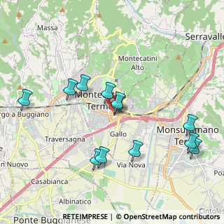 Mappa Via Cividale, 51016 Montecatini Terme PT, Italia (2.04667)