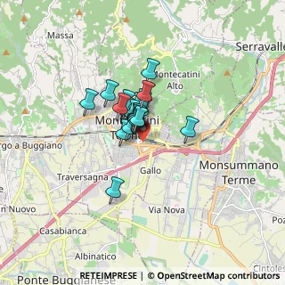 Mappa Via Cividale, 51016 Montecatini Terme PT, Italia (0.9395)