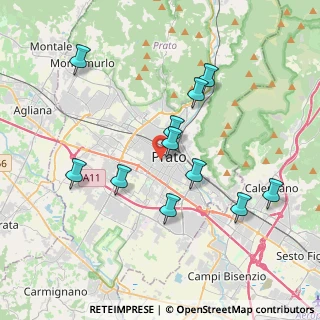 Mappa Via Camillo Benso Conte di Cavour, 59100 Prato PO, Italia (3.79364)