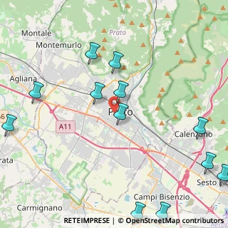 Mappa Via Camillo Benso Conte di Cavour, 59100 Prato PO, Italia (5.73333)