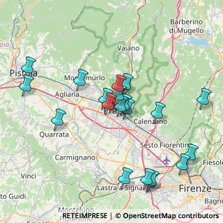 Mappa Via Camillo Benso Conte di Cavour, 59100 Prato PO, Italia (8.183)
