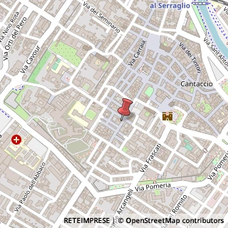 Mappa Via Santa Trinità,  14, 59100 Prato, Prato (Toscana)