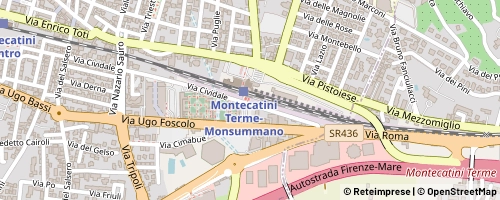 Mappa Montecatini Terme