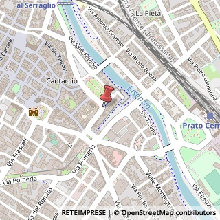 Mappa Piazza Mercatale, 144, 59100 Prato, Prato (Toscana)