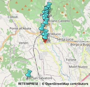 Mappa Via di Zei, 51017 Pescia PT, Italia (1.8)