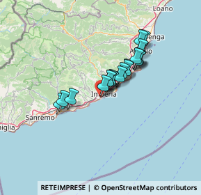 Mappa Via Giosuè Carducci, 18100 Imperia IM, Italia (9.94105)
