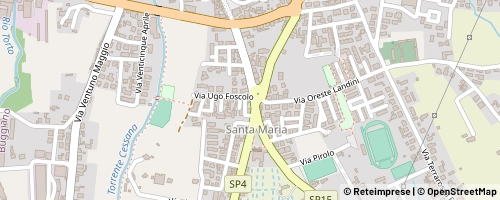 Mappa Buggiano