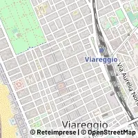Karte Viareggio