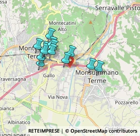 Mappa 51018 Pieve a Nievole PT, Italia (1.41538)