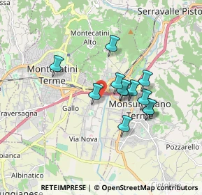 Mappa 51018 Pieve a Nievole PT, Italia (1.36083)