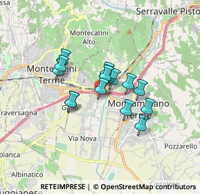 Mappa 51018 Pieve a Nievole PT, Italia (1.22867)