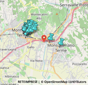 Mappa 51018 Pieve a Nievole PT, Italia (1.7185)