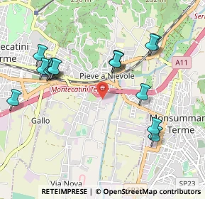 Mappa 51018 Pieve a Nievole PT, Italia (1.08267)