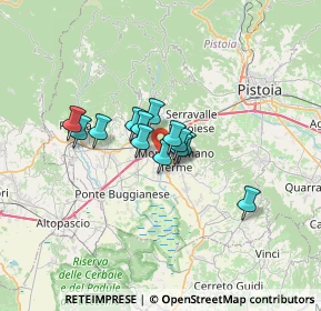Mappa 51018 Pieve a Nievole PT, Italia (4.13692)