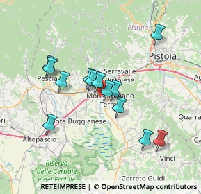 Mappa 51018 Pieve a Nievole PT, Italia (6.39692)