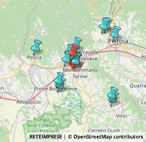 Mappa 51018 Pieve a Nievole PT, Italia (6.12071)