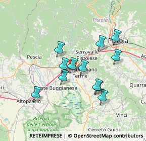 Mappa 51018 Pieve a Nievole PT, Italia (6.31083)