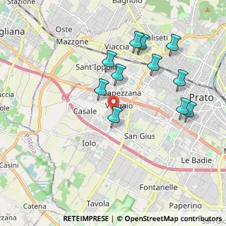 Mappa Via Antonio de Curtis, 59100 Prato PO, Italia (2.00636)