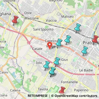 Mappa Via Antonio de Curtis, 59100 Prato PO, Italia (2.60455)