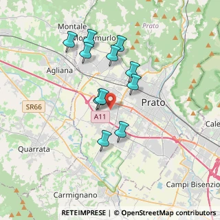 Mappa Via Antonio de Curtis, 59100 Prato PO, Italia (3.23545)