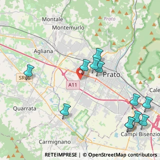 Mappa Via Antonio de Curtis, 59100 Prato PO, Italia (5.3175)