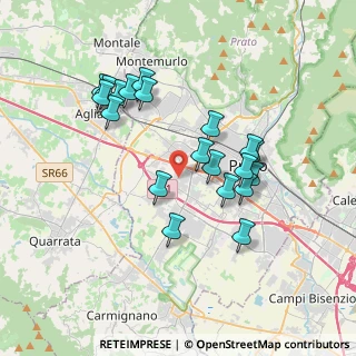 Mappa Via Antonio de Curtis, 59100 Prato PO, Italia (3.524)
